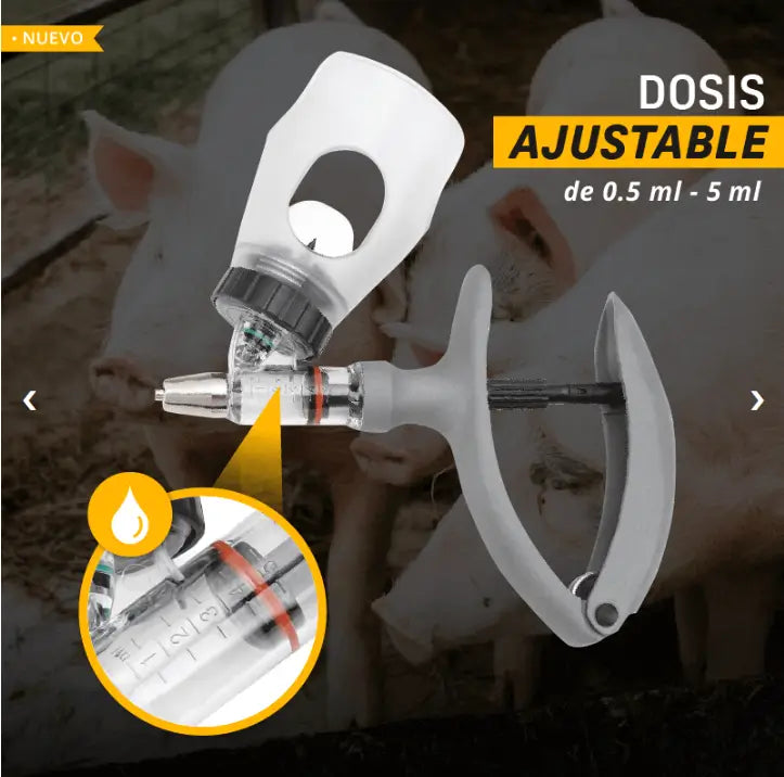 Jeringa para Vacunación Animal