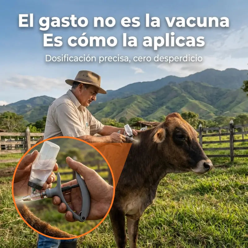 Jeringa para Vacunación Animal Advanced