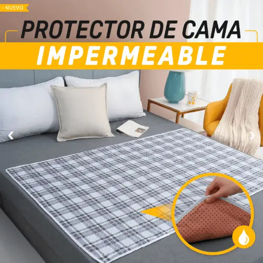 Protector de Cama impermeable Plus