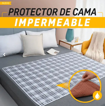 Protector de Cama impermeable Plus