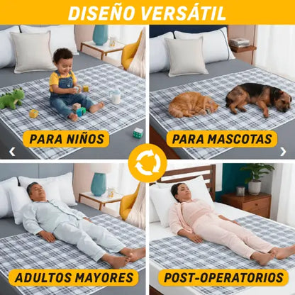Protector de Cama impermeable Plus